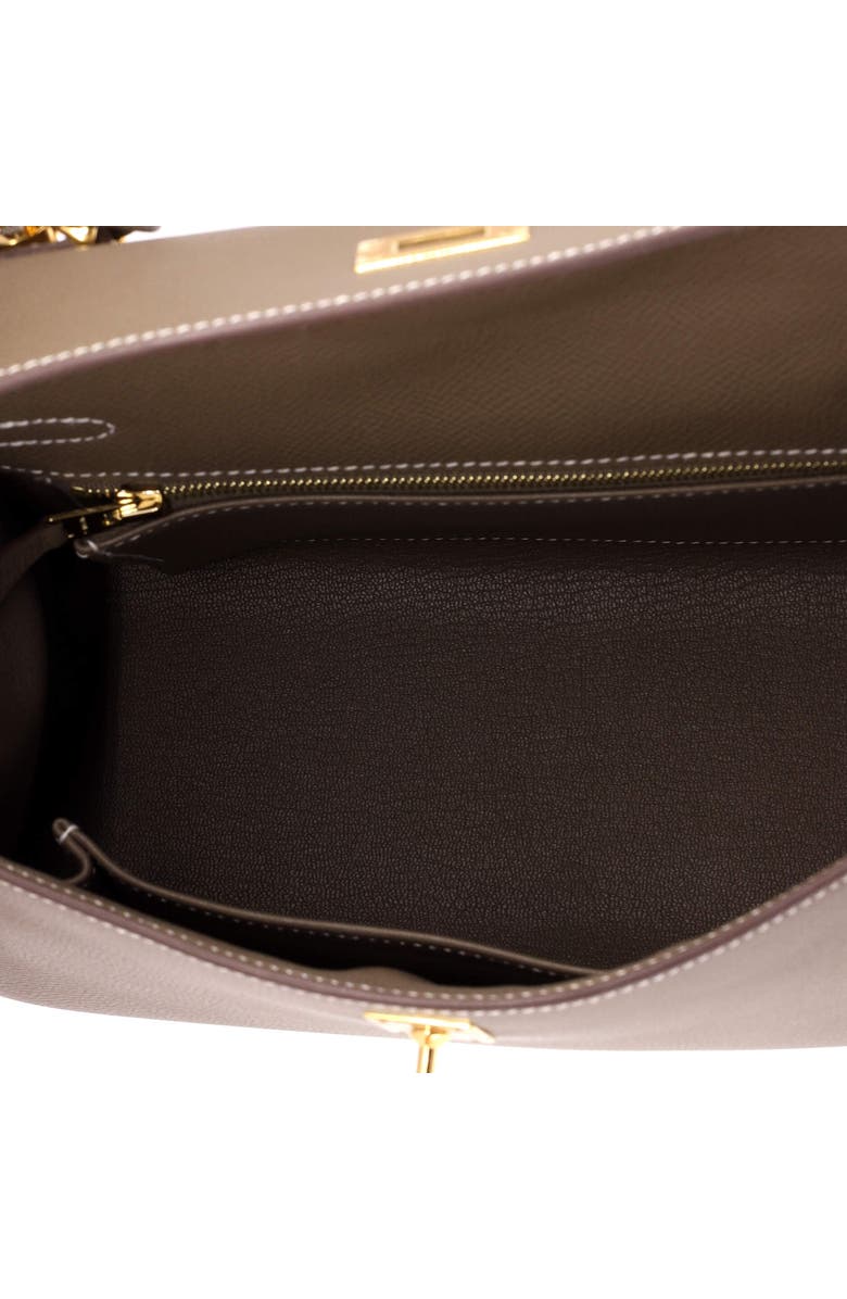 Pre-Owned Hermes Kelly Handbag Grey Epsom with Gold Hardware 25, Alternate, color, Etoupe