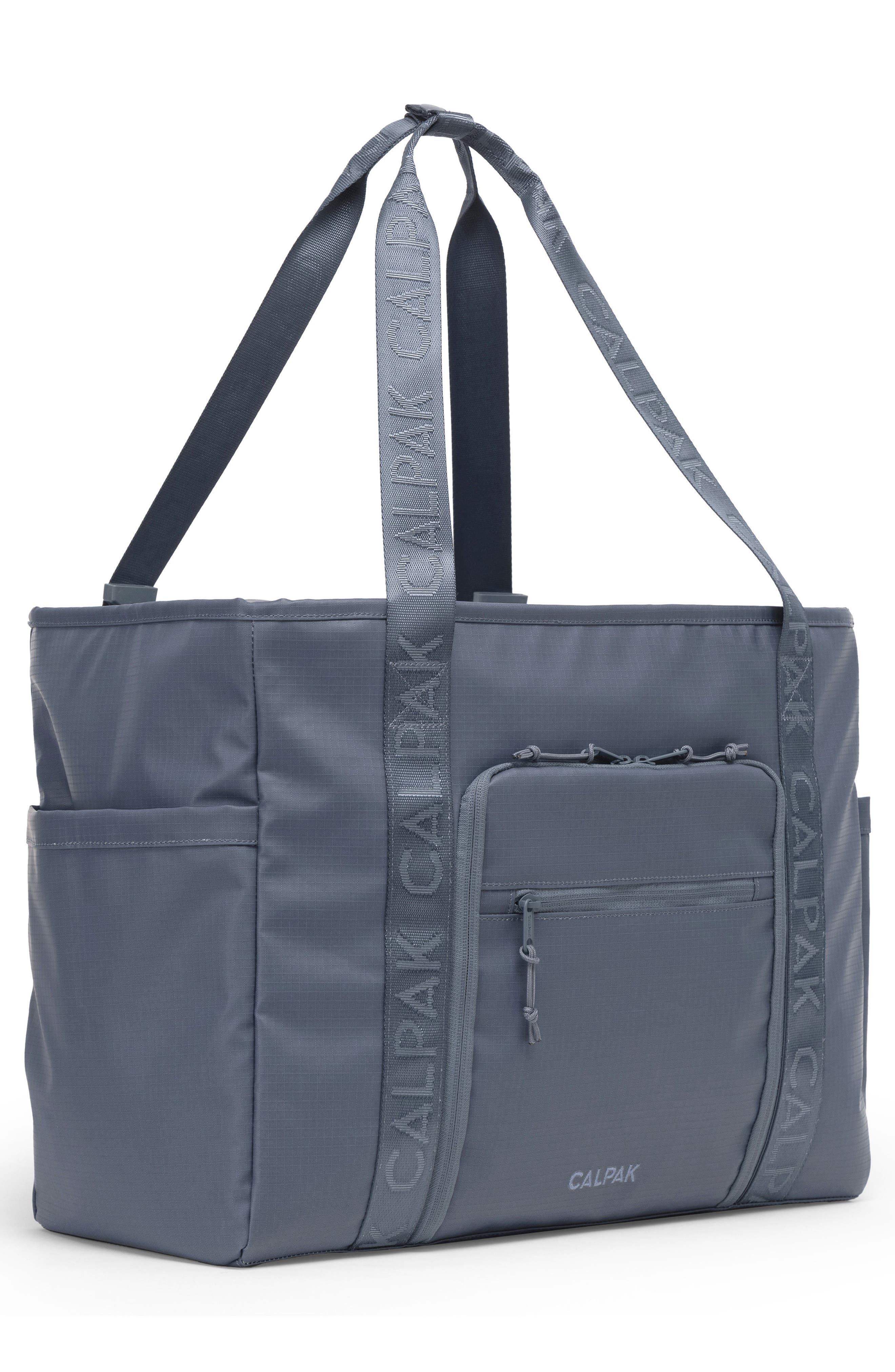 Terra 35L Water Resistant Zip Tote, Alternate, color, INDIGO