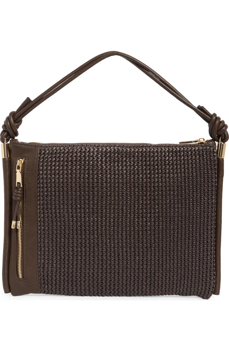 Dolce Vita Venice Shoulder Bag, Alternate, color, Chocolate Straw