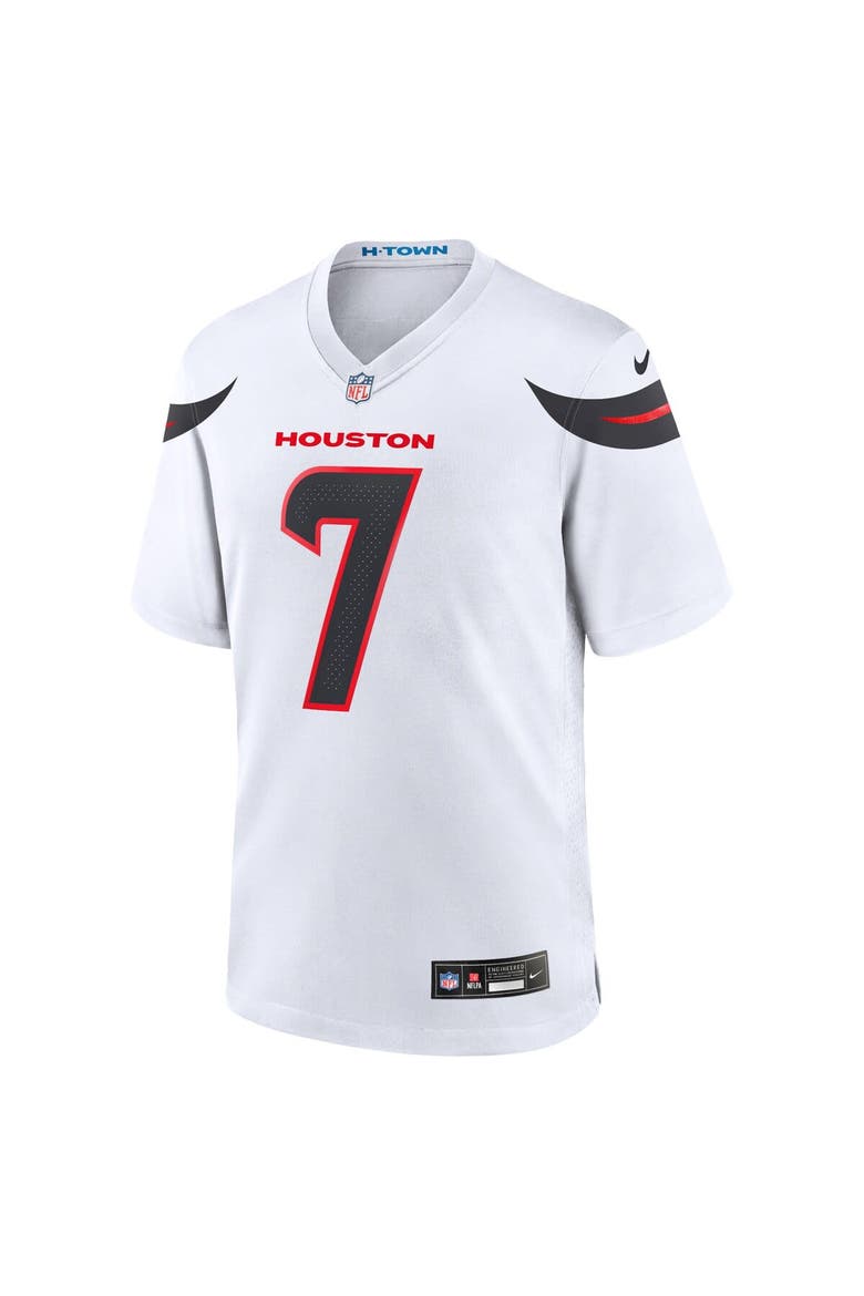 Men's Nike C.J. Stroud White Houston Texans Game Jersey, Alternate, color, White