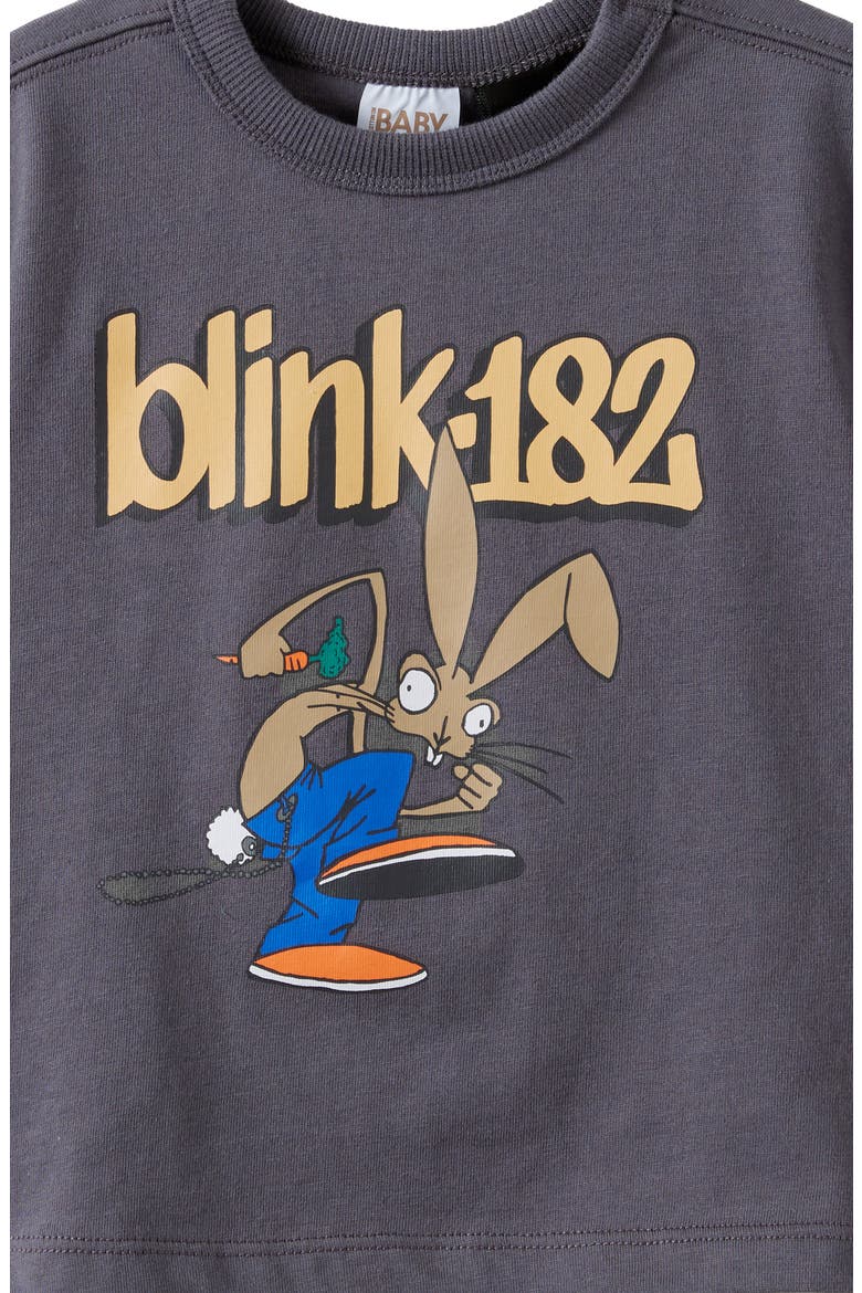 Bobbi Short Sleeve Lcn Tee, Alternate, color, Rabbit Grey Blink 182