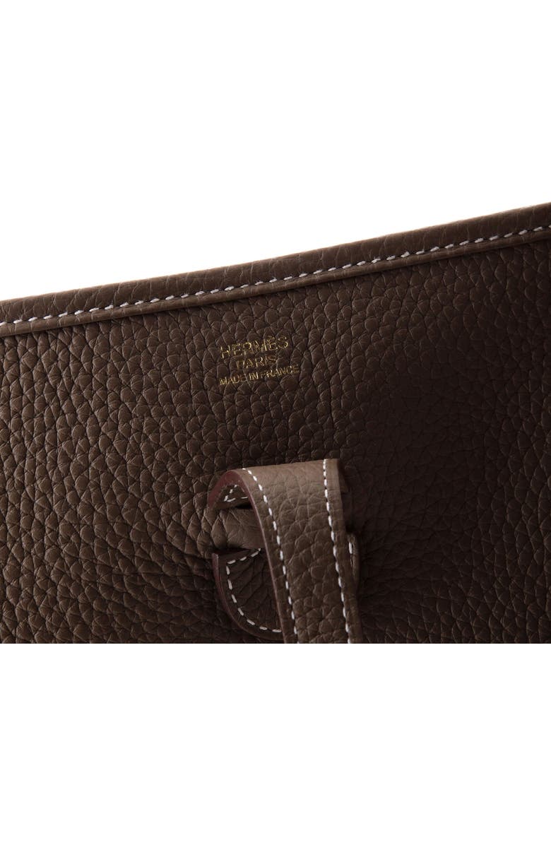 Pre-Owned Hermes Evelyne Bag Gen III Clemence PM, Alternate, color, Etoupe