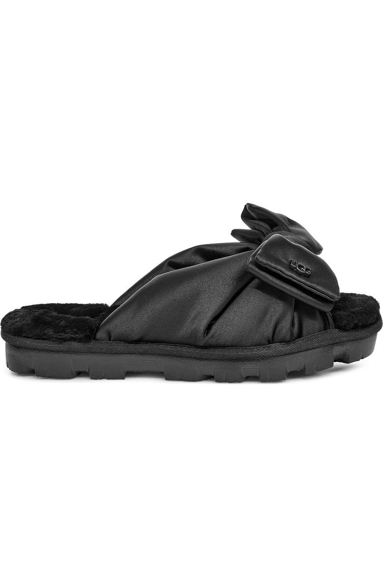 UGG<sup>®</sup> Lushette Puffer Genuine Shearling Slide, Alternate, color,