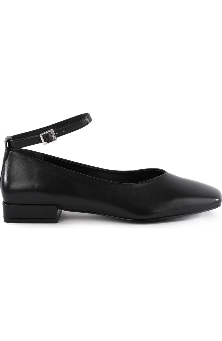 Seychelles Pumpkin Ankle Strap Square Toe Pump, Alternate, color, Black