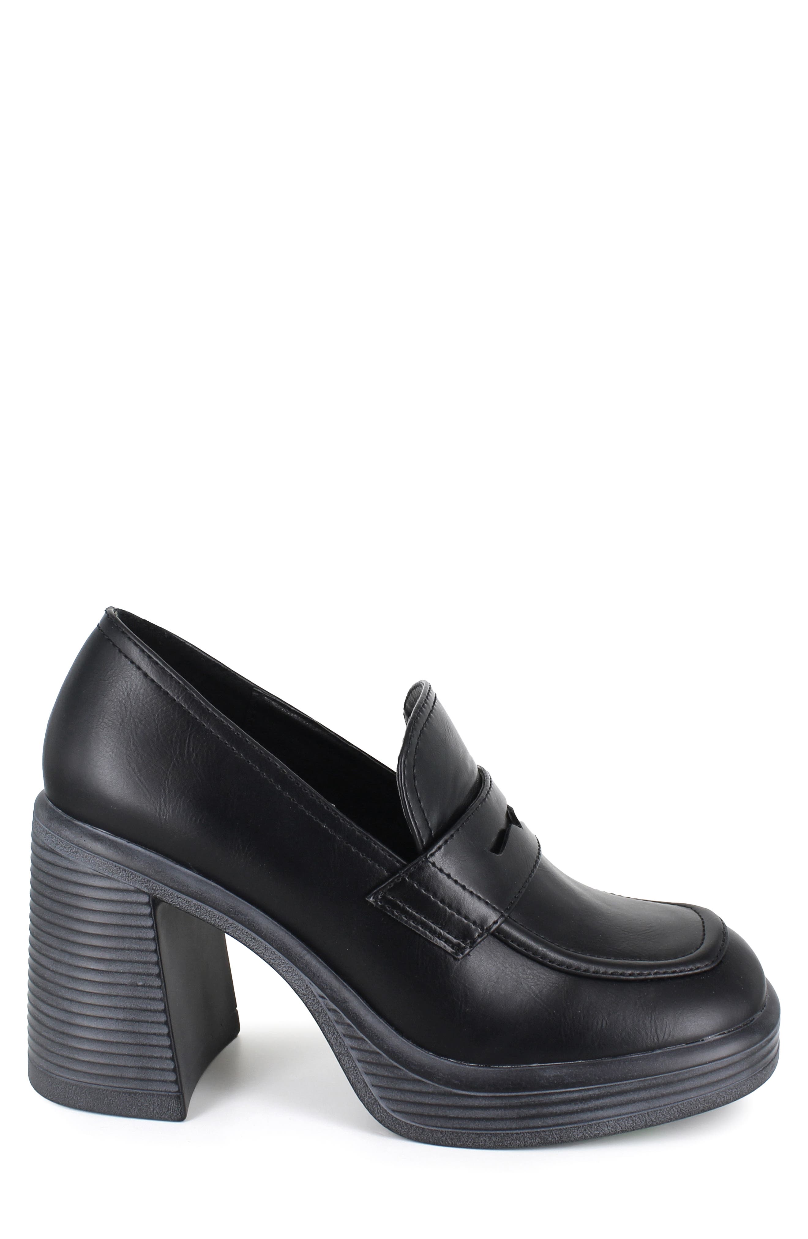 ZIGIny Shandra Heeled Loafer, Alternate, color, Black