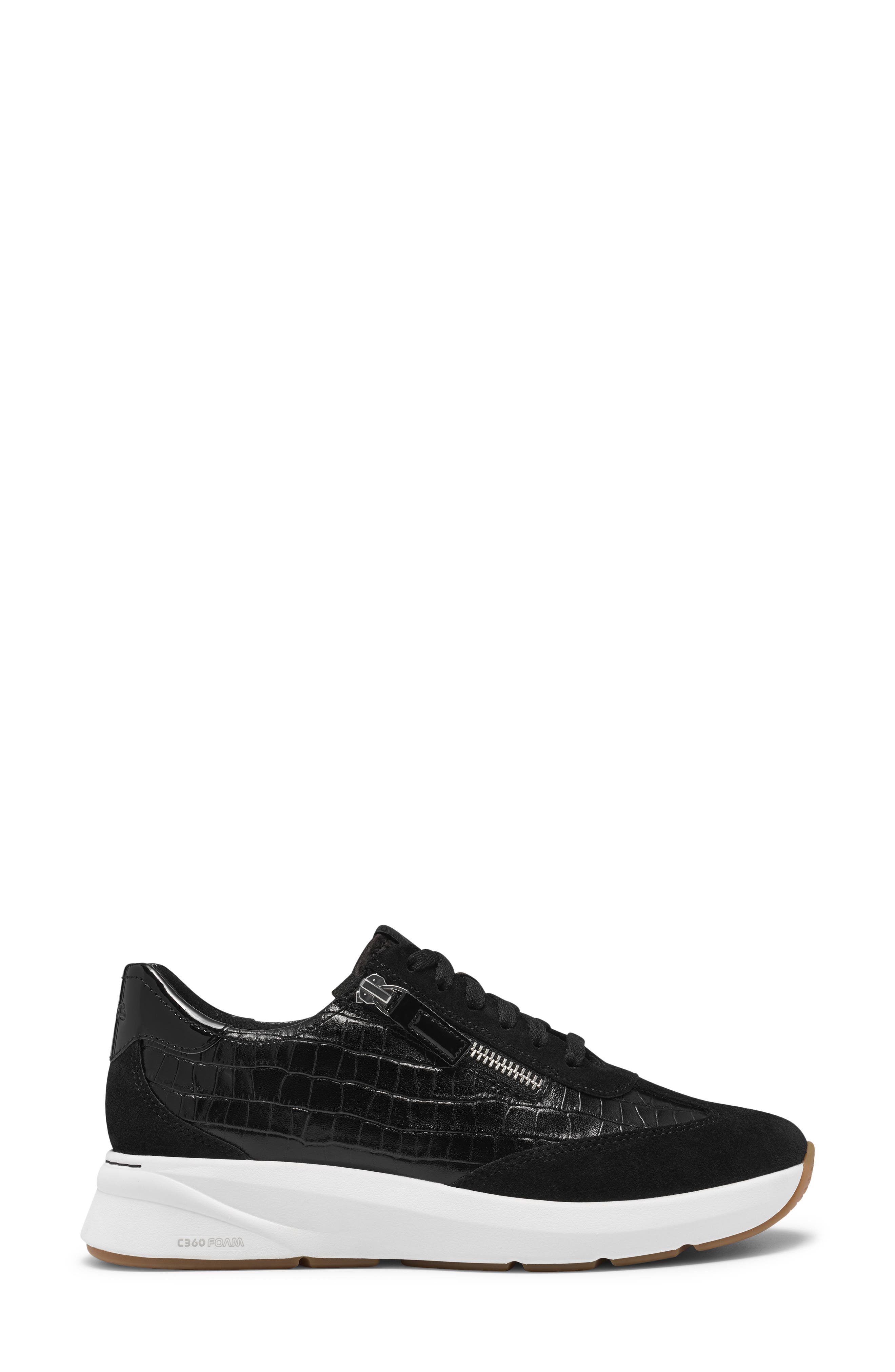 Code R Run Sneaker, Alternate, color, BLACK COMBI