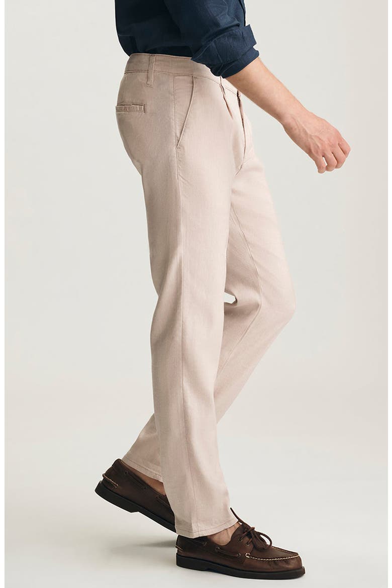 Will Pleated Linen Blend Pants, Alternate, color, CREAM LINEN