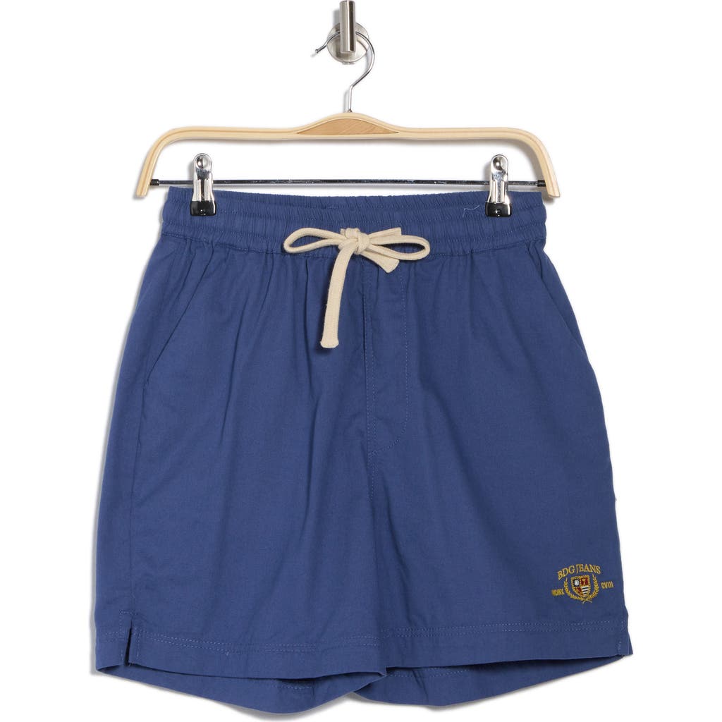 Bdg Urban Outfitters Twill Shorts In Navy
