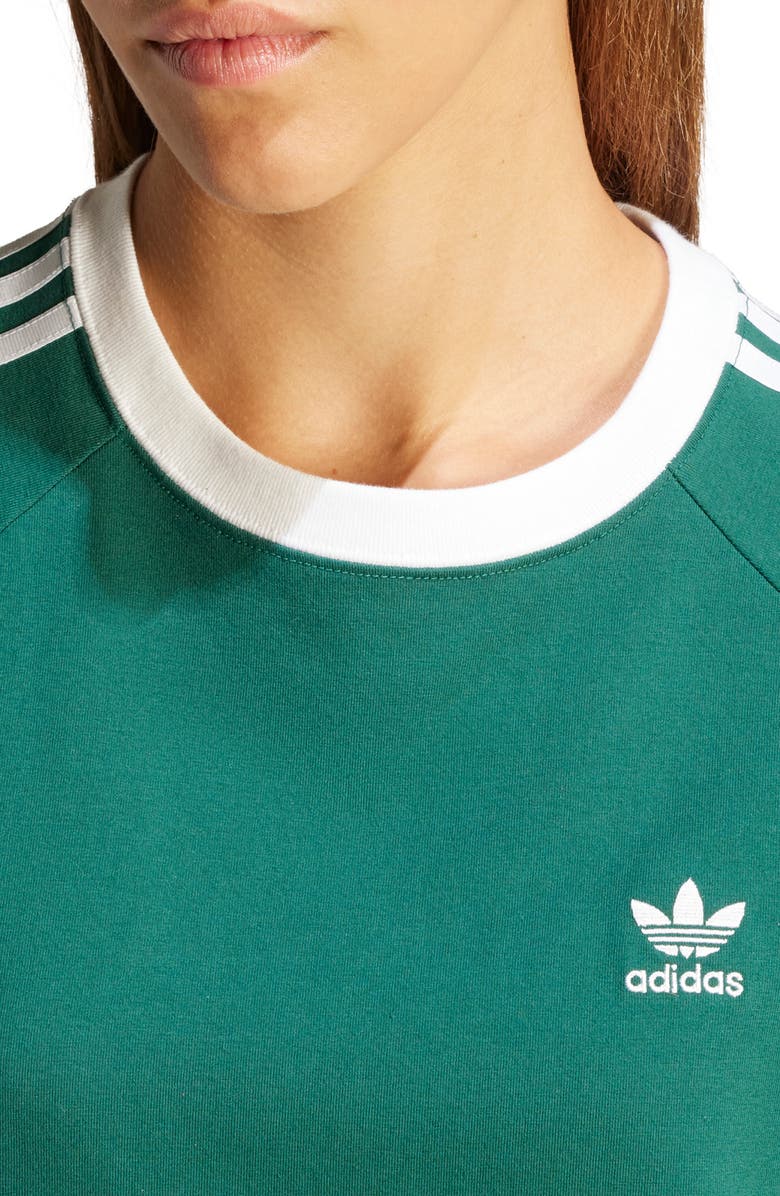 adidas 3-Stripes Raglan Sleeve Dress, Alternate, color,