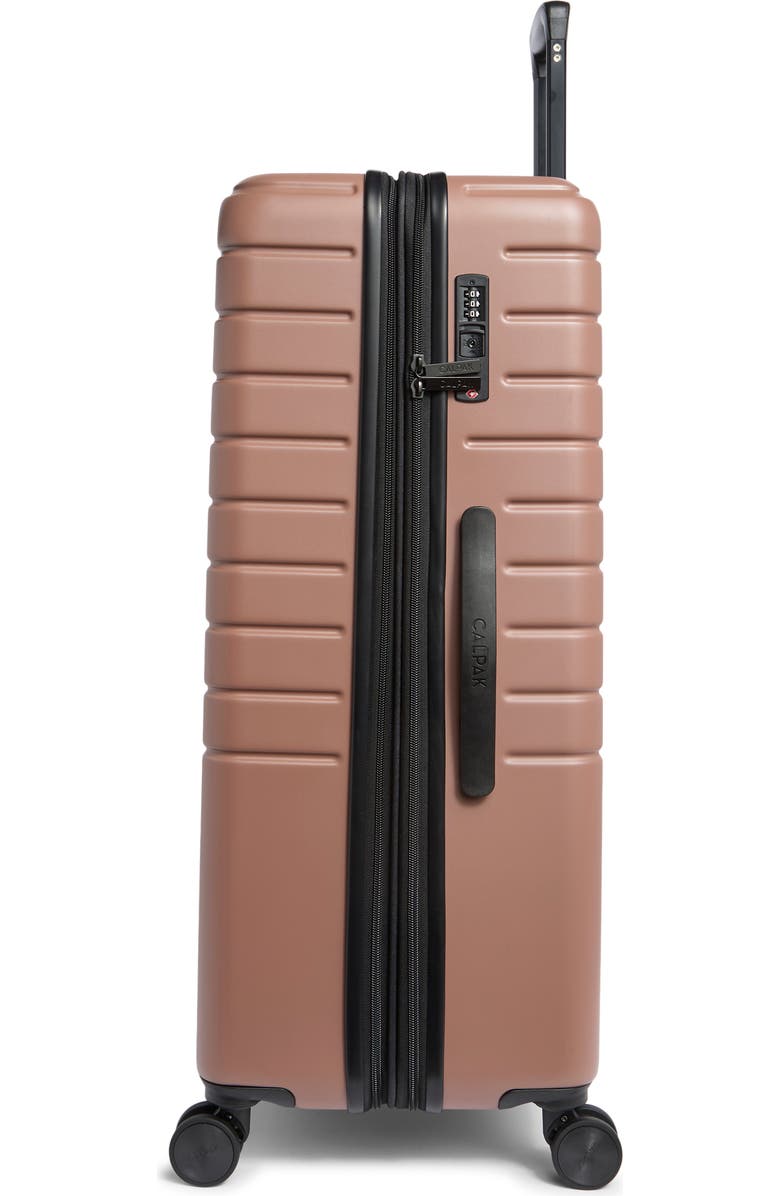 CALPAK Linley 2-Inch Hardside Spinner Luggage, Alternate, color, Milk Chocolate