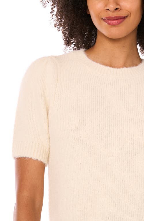 Cece Knit Crewneck Sweater In Gray