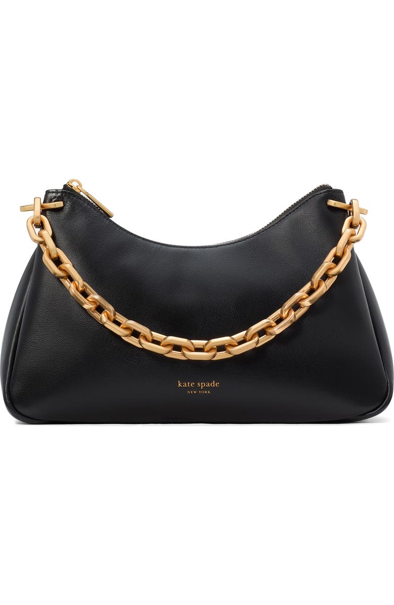 Kate Spade New York grace chain leather shoulder bag, Main, color,