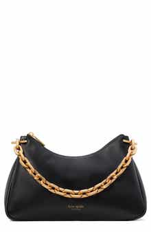 grace chain leather shoulder bag