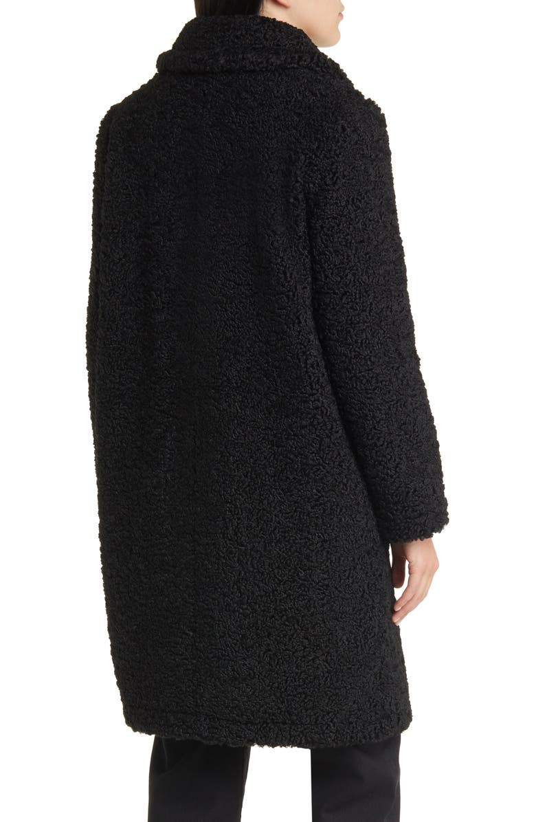 Sam Edelman Longline Teddy Fleece Coat, Alternate, color,