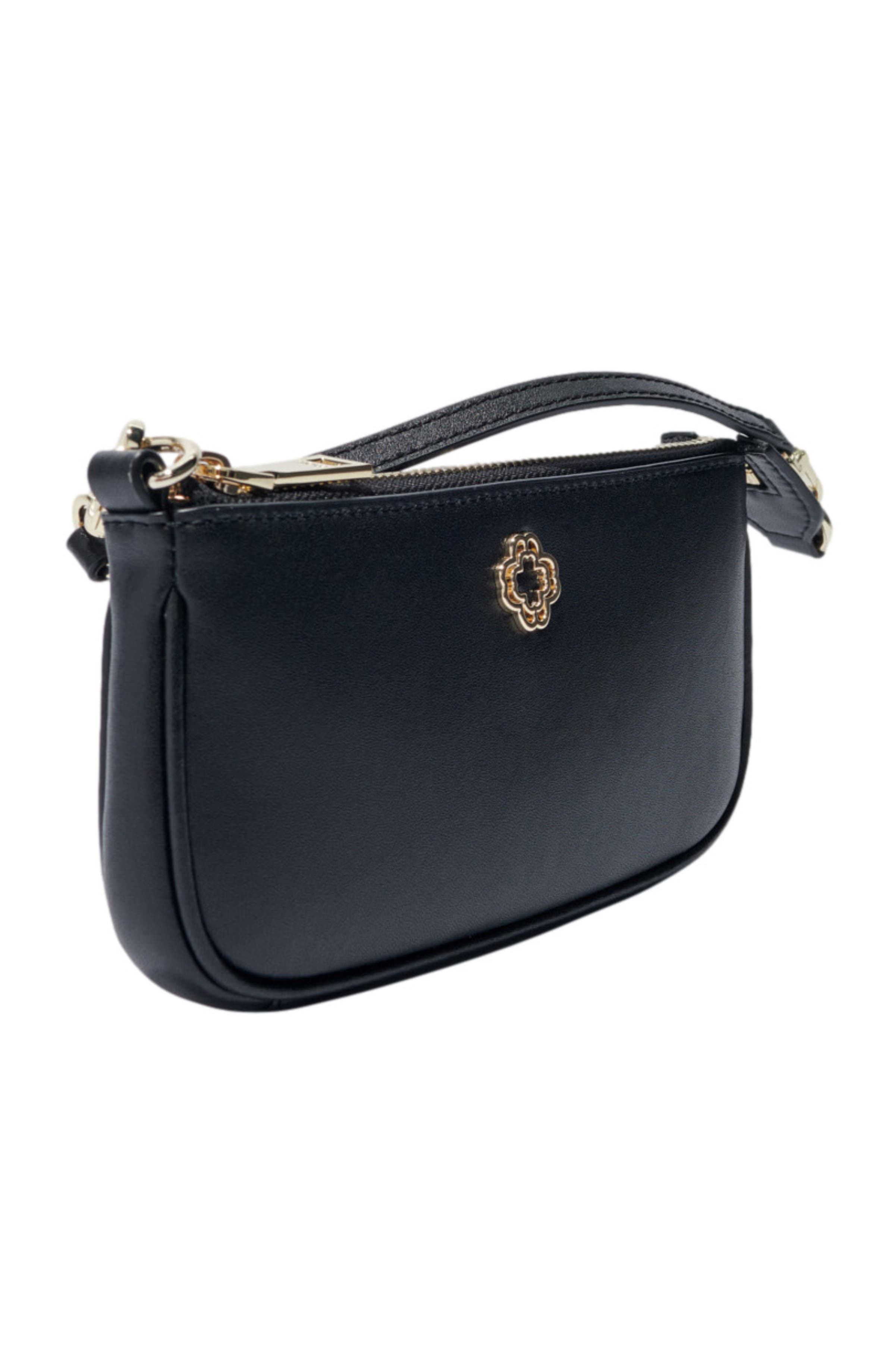 maje Small leather clutch bag, Alternate, color, 