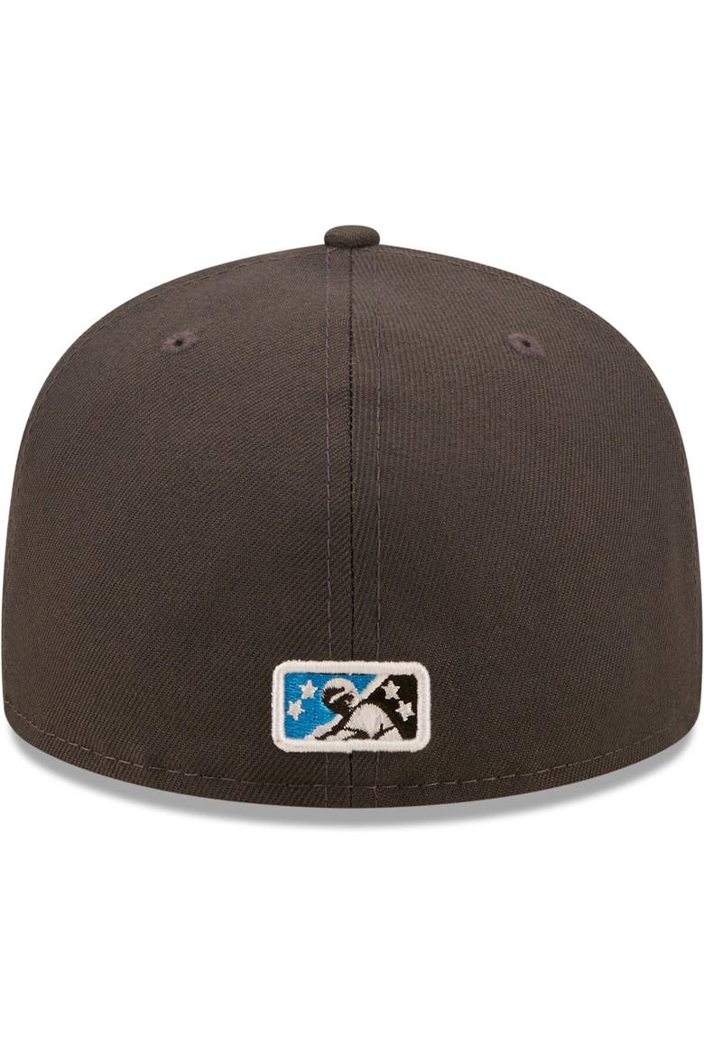 Men's New Era Black/ Cadejos de Lake Elsinore Copa De La Diversion 59FIFTY Fitted Hat, Alternate, color, Black