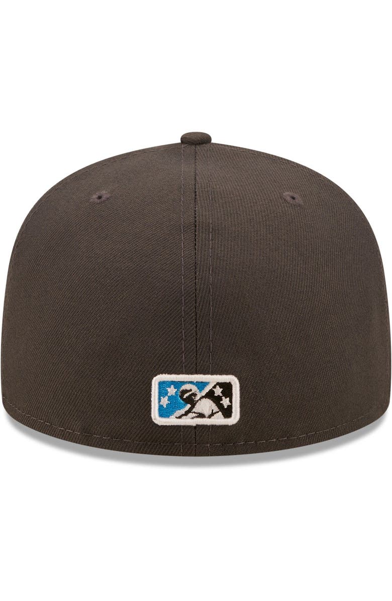 New Era Men's New Era Black/ Cadejos de Lake Elsinore Copa De La Diversion 59FIFTY Fitted Hat, Alternate, color, Black