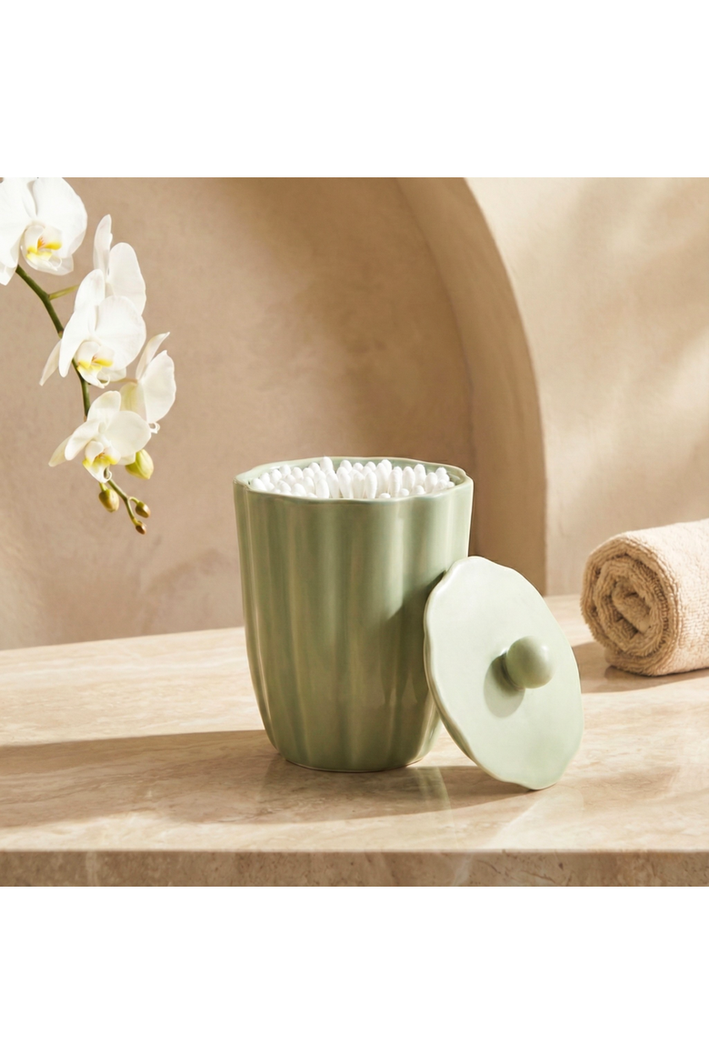 Nera Lidded Jar, Alternate, color, Light Green