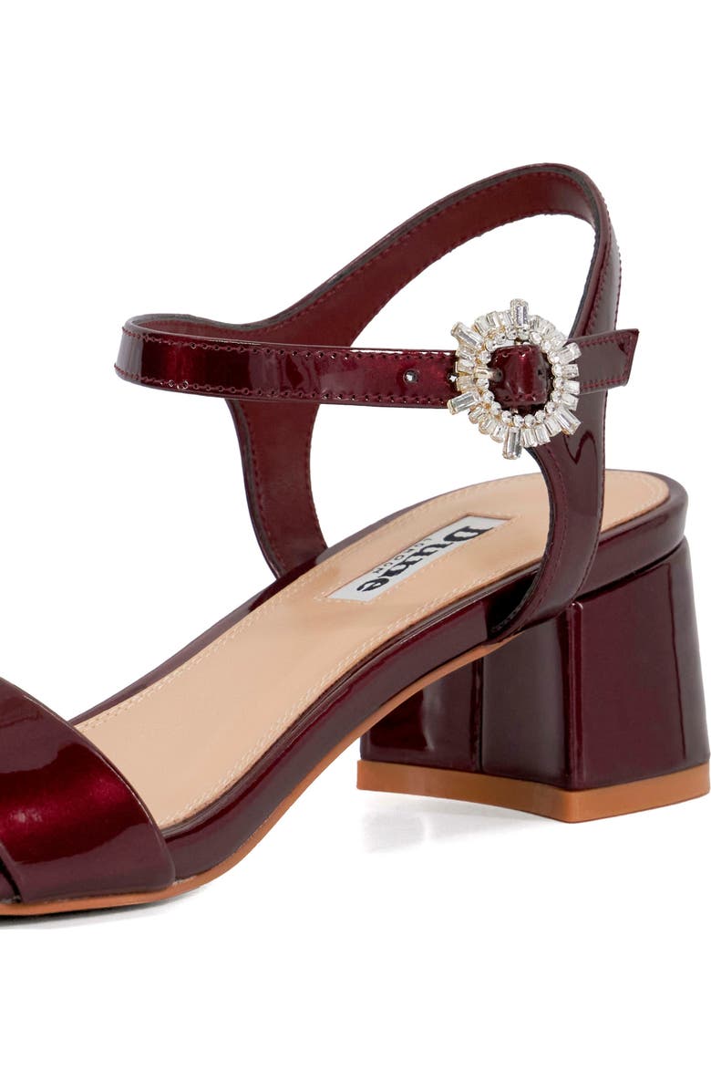 Dune London Measure Ankle Strap Sandal, Alternate, color,