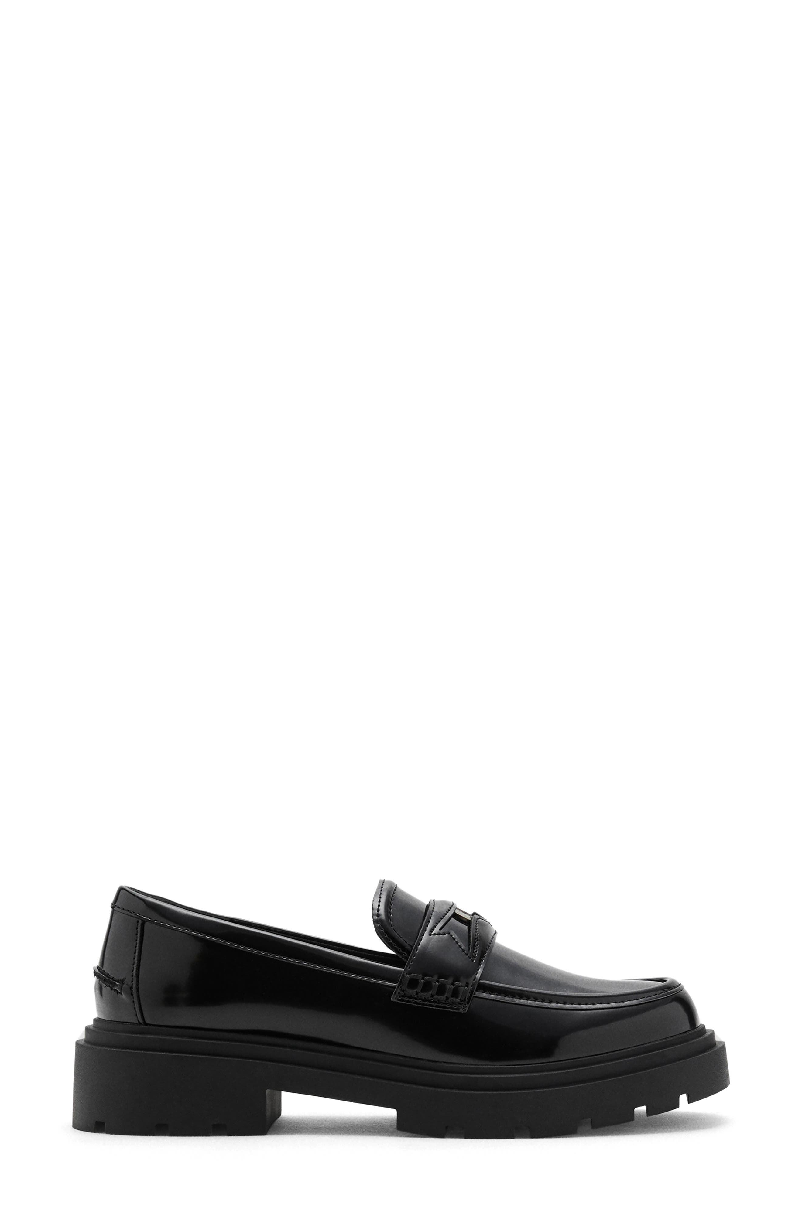 MANGO TEEN Lug Sole Penny Loafer, Alternate, color, 