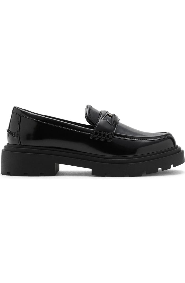 MANGO TEEN Lug Sole Penny Loafer, Alternate, color,