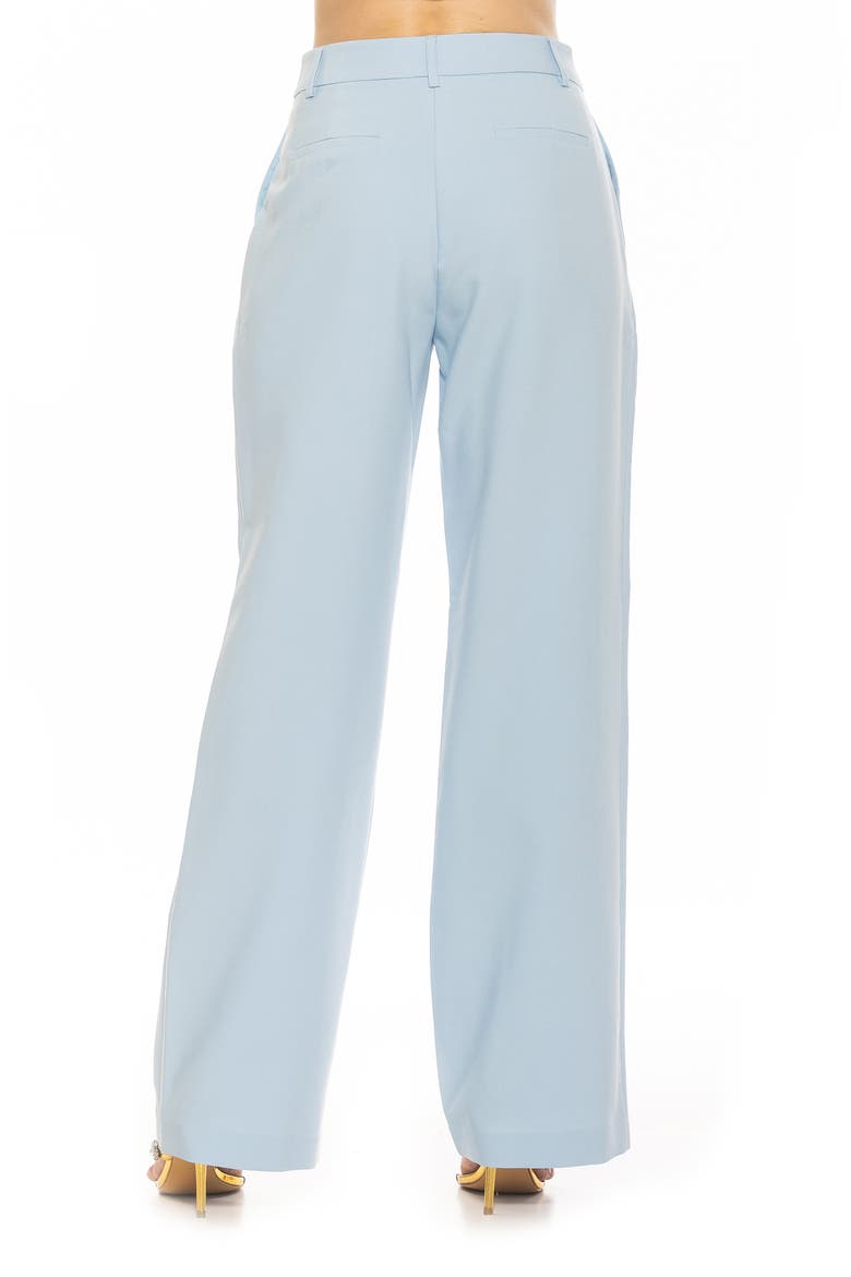 Ellie Pleated Wide Leg Pants, Alternate, color, HALOGEN BLUE