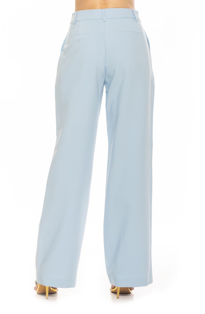 Alexia Admor Ellie Pleated Wide Leg Pants, Alternate, color, Halogen Blue