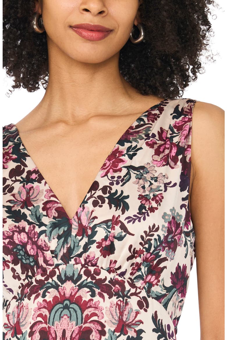 V-Neck Maxi Dress, Alternate, color, RAINY DAY