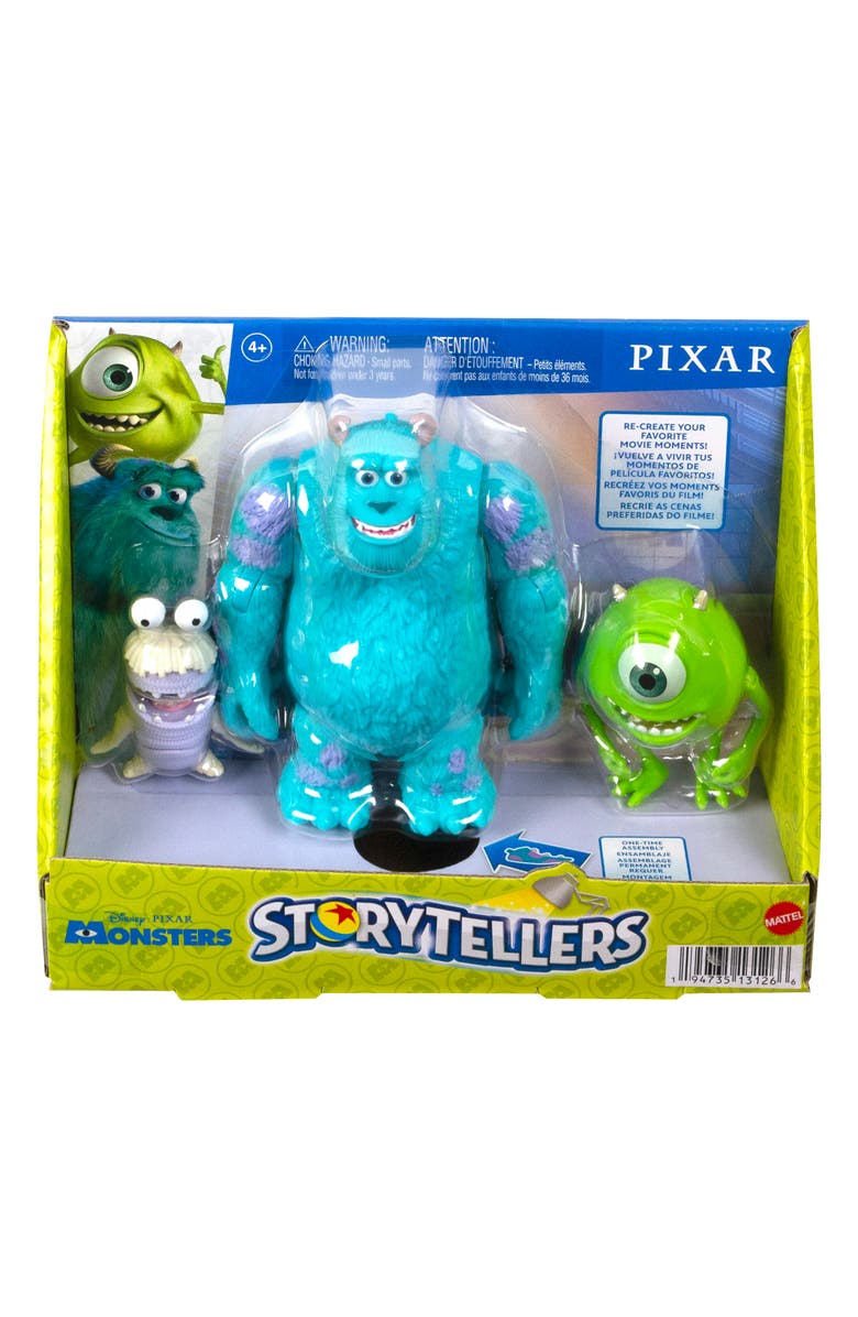 Mattel Disney<sup>®</sup> Pixar<sup>®</sup> Monsters Inc. Storytellers Characters Toy Set, Alternate, color, 