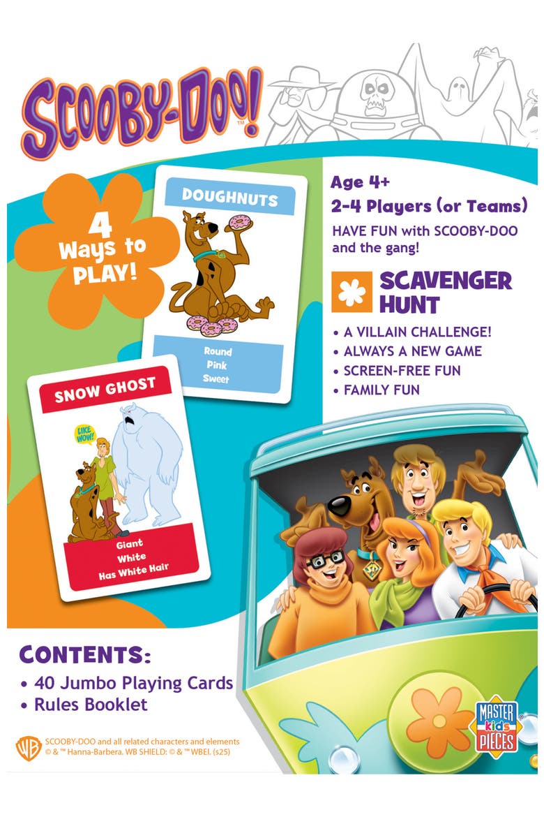 Scooby-Doo! - Scavenger Hunt Card Game, Alternate, color, Multicolor