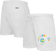 PRO STANDARD Women's Pro Standard  White San Francisco Giants Washed Neon Shorts