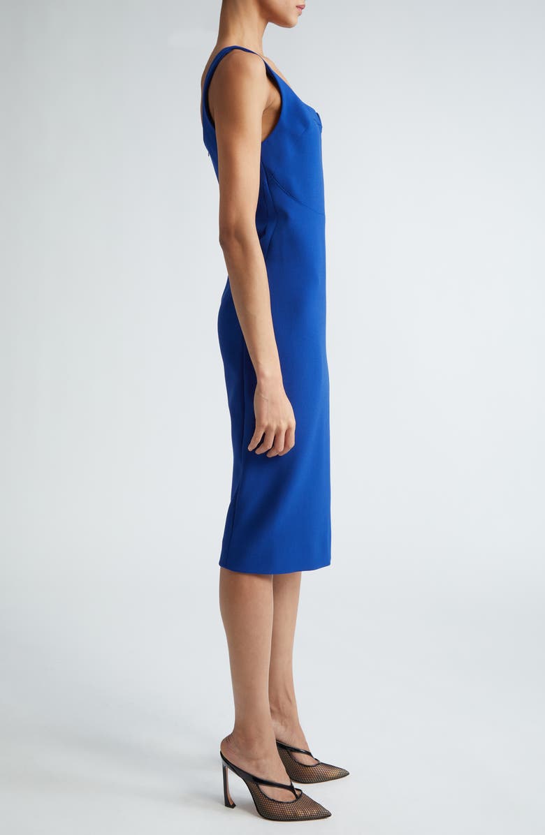 Victoria Beckham Sleeveless Fitted Dress, Alternate, color, 