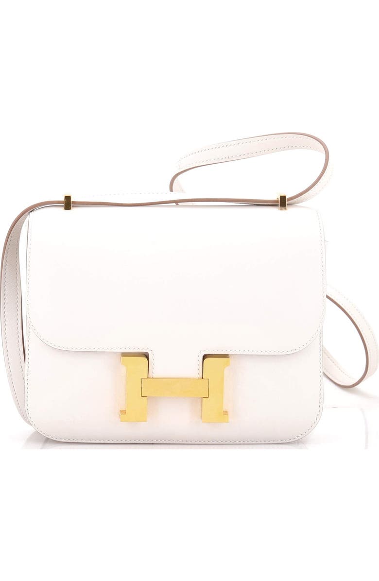 Pre-Owned Hermes Constance NM Bag Swift 18, Main, color, Gris Pale