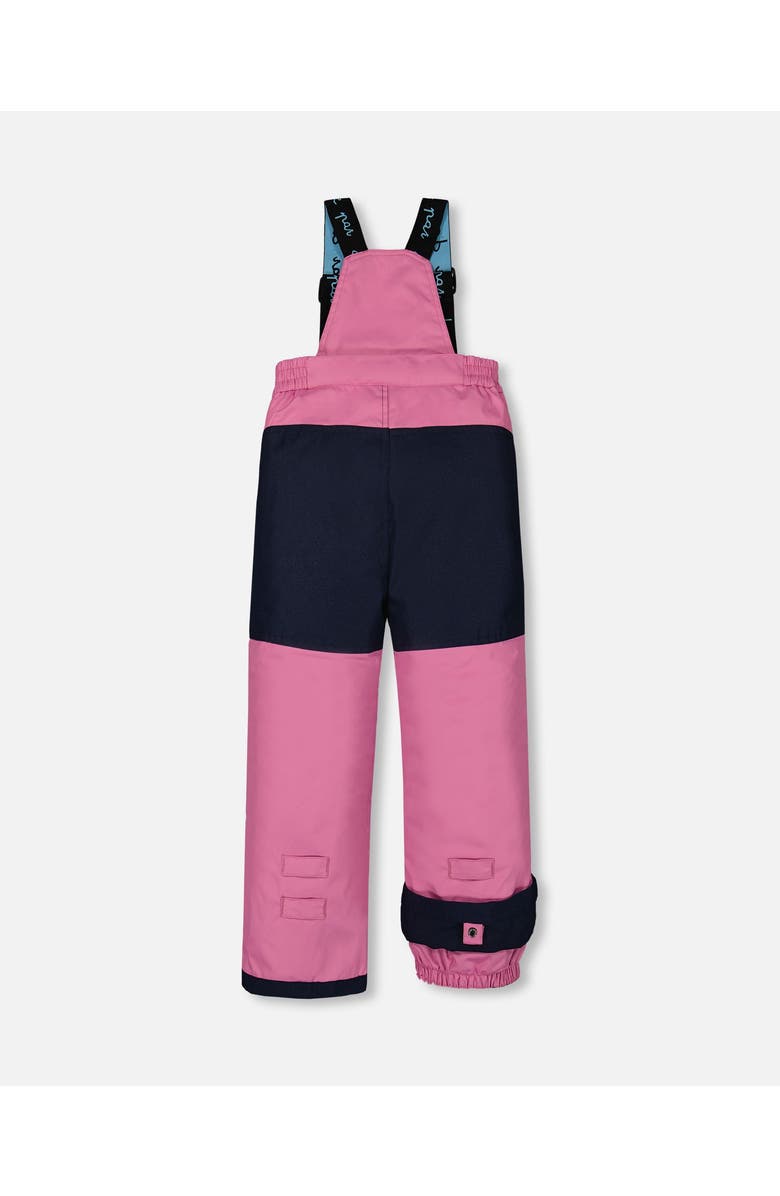 Deux par Deux Little Girl's Two Piece Snowsuit Mauve Printed Unicorns, Alternate, color, 