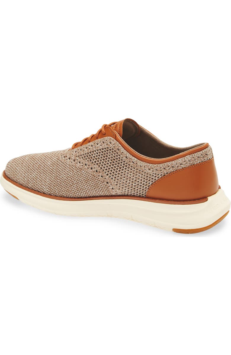 Cole Haan Grand Remix Oxford, Alternate, color, Silver Lining/ Acorn