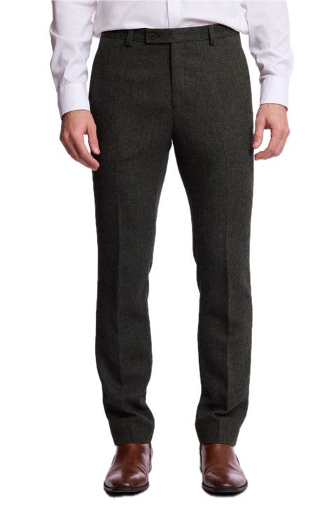 Downing Slim Fit Herringbone Pants