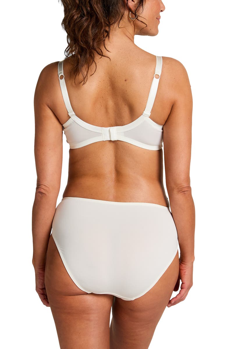 Hunkemöller Sophie High Knickers, Alternate, color, Snow White