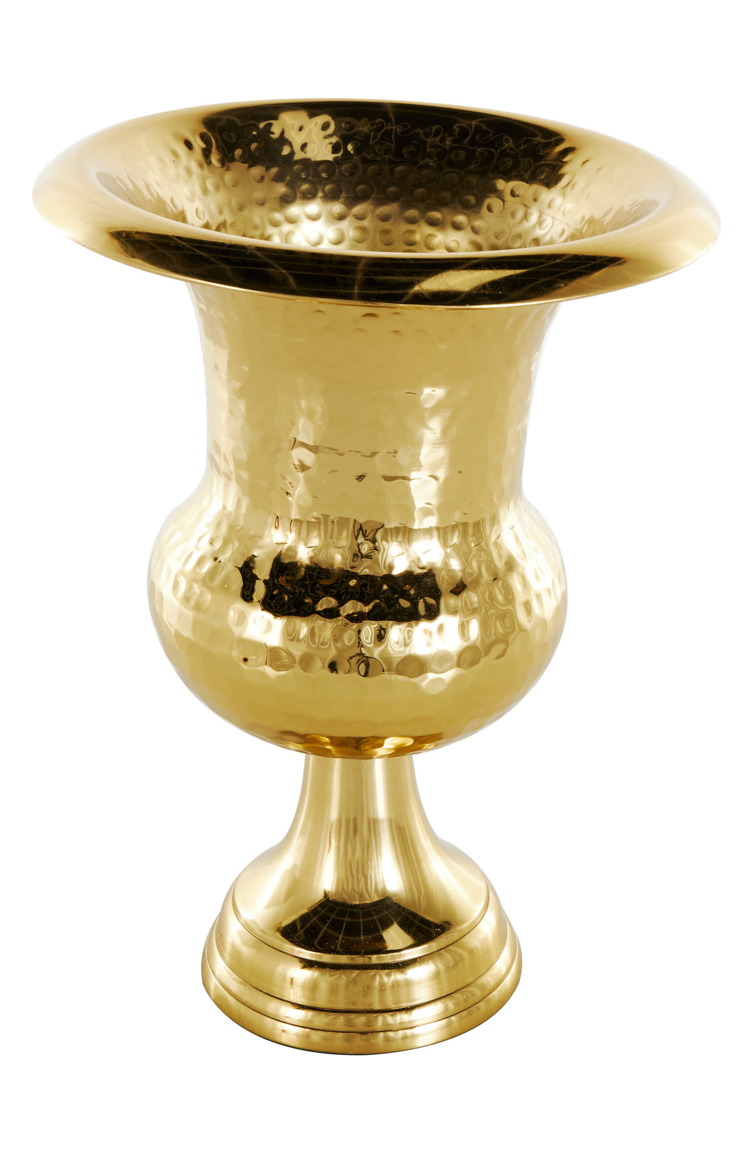 VIVIAN LUNE HOME Textured Metal Vase