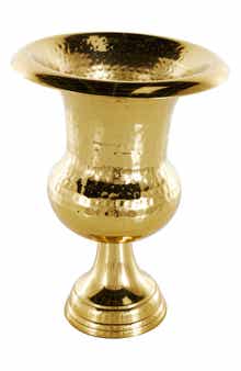 VIVIAN LUNE HOME Textured Metal Vase