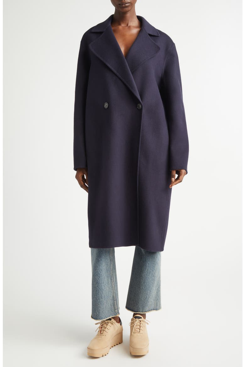 Iconic Wool Coat, Main, color, INK
