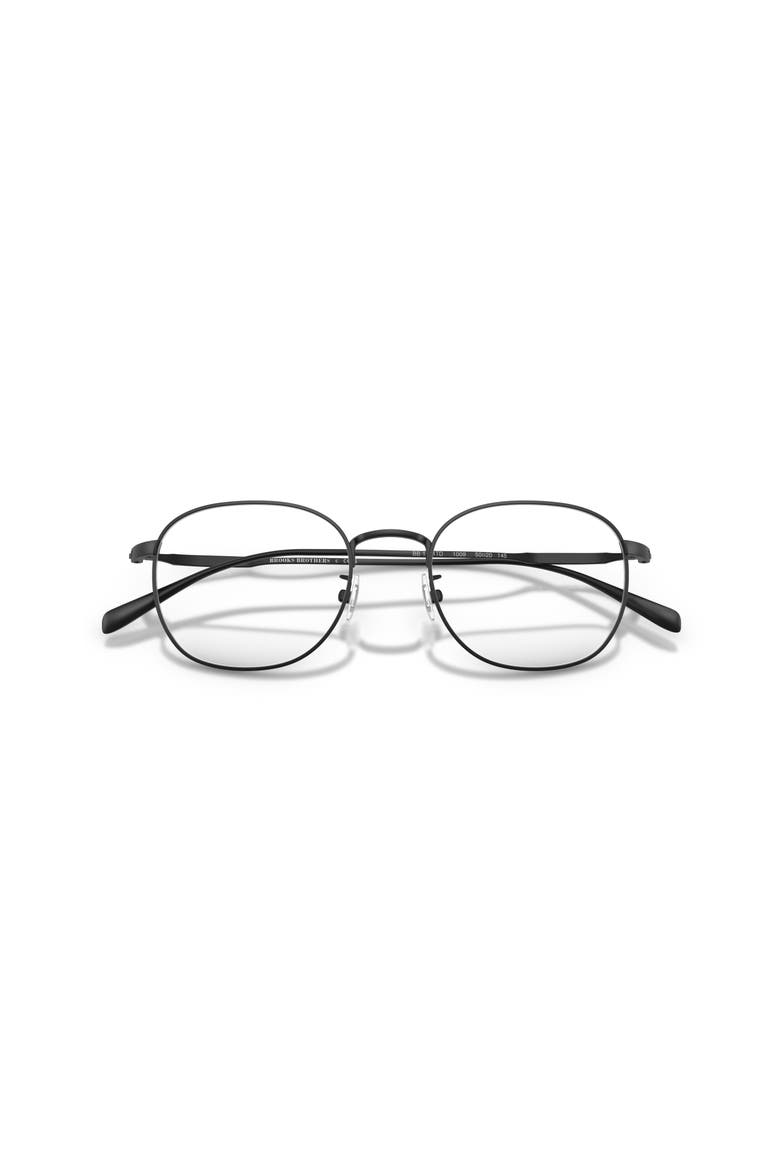 50mm Round optical glasses, Alternate, color, Black