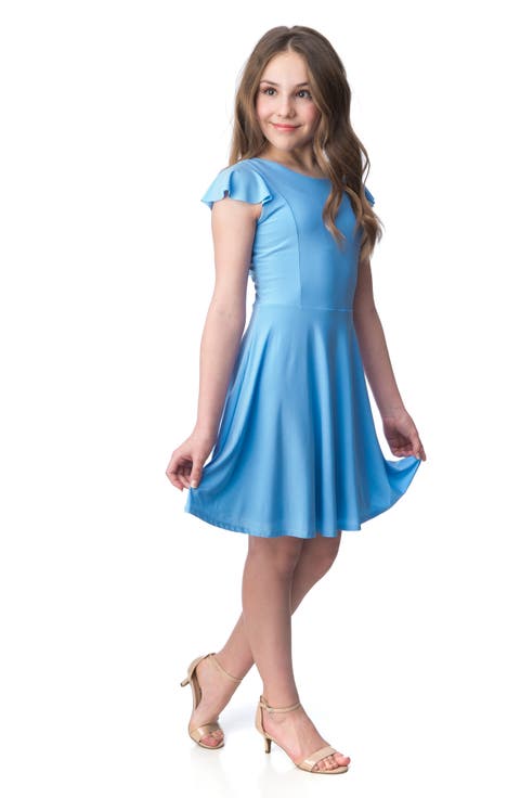 Flutter Sleeve Dress