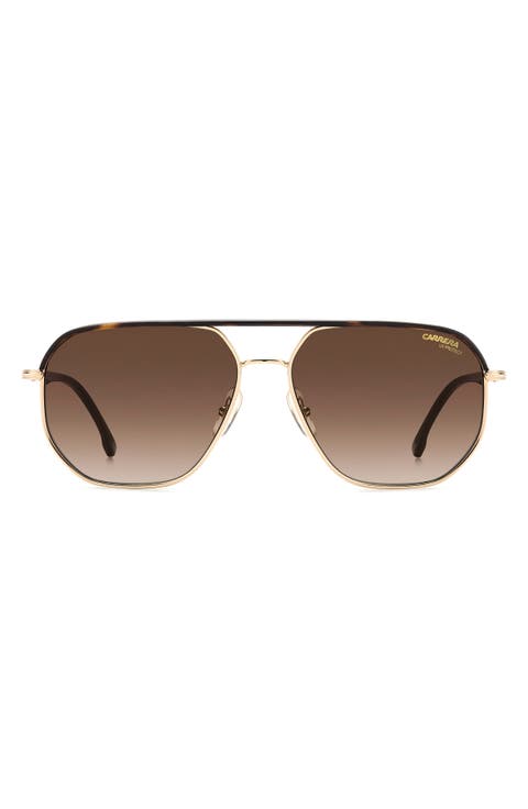 59mm Aviator Sunglasses