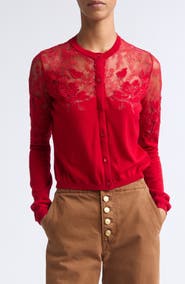 Ulla Johnson Talia Lace Cardigan