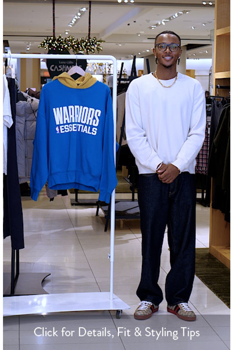 x NBA Warriors Sports Fit Hoodie video