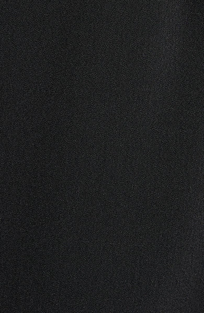 TOM FORD One Shoulder Crepe Cady Gown, Alternate, color, Black