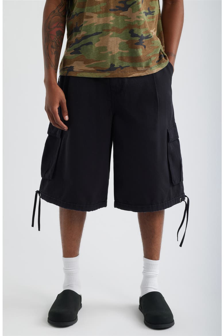 Big Core Cargo Shorts, Main, color, VINTAGE BLACK