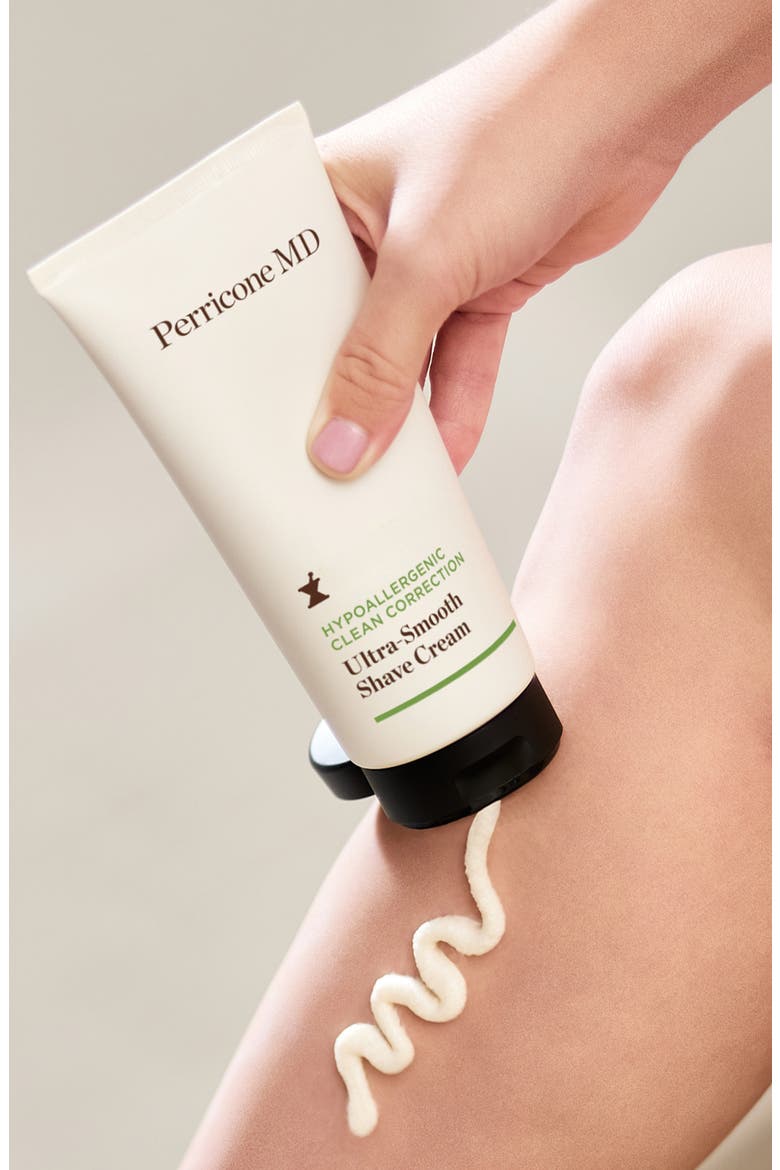 Hypoallergenic Clean Correction Ultra-Smooth Shave Cream, Alternate, color, NO COLOR