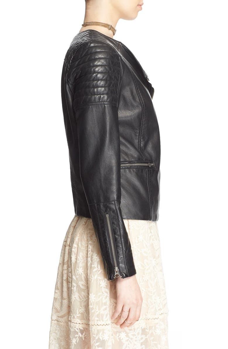 Free People 'Exclusive' Faux Leather Jacket, Alternate, color,