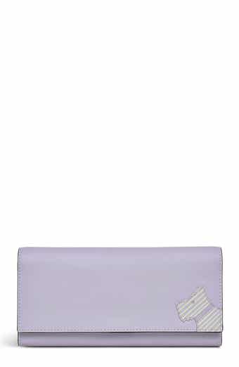 Radley Plaid Large Leather Flapover Wallet
